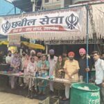 गुरु अर्जन देव जी के शहादत दिवस पर सत्कार होटल के पास लगाई छबील